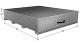 Dimensions for metal tool box for commercial truck beds with large drawer