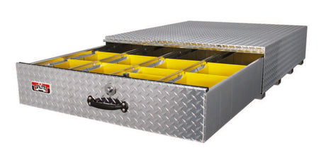 pull out drawer for truck beds diamond plated aluminum