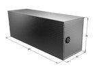 Dimensions of Cross Box with swing open door for commercial trucks