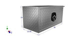 Under Body Toolbox  with dimensions 