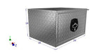 Underbody Tool box with Dimenions from Brute