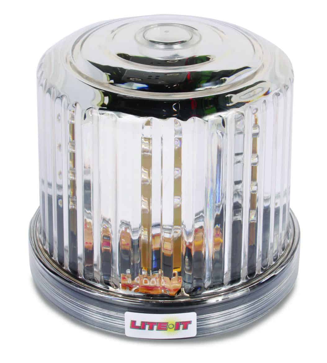 Magnetic LED Beacon Red, Blue, Amber, White Battery Operated