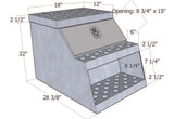 HD Step Box Tool Box