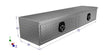 diamond plated toolbox with two drawers 72" long for commercial and work trucks