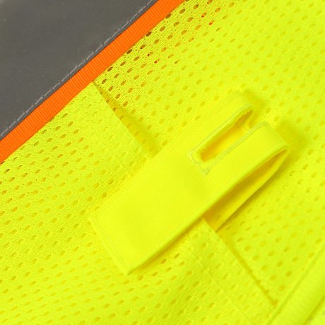High Viz Safety Vest Pen Pocket