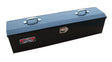 Black Powder Coated Toolbox with lock for all of your tools and level