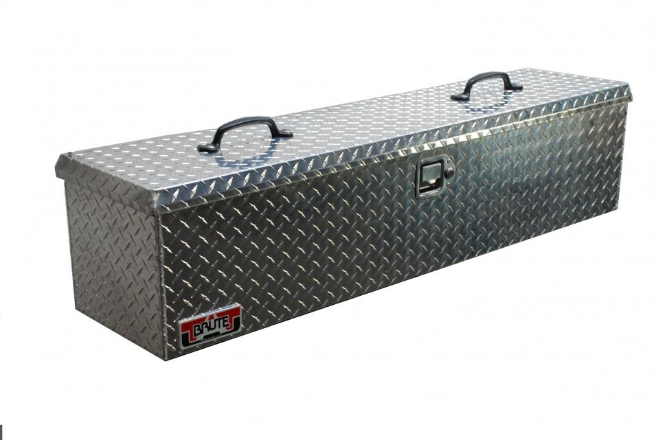 Aluminum Tool Box with locking latch and two handles
