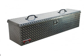 Aluminum Tool Box with locking latch and two handles