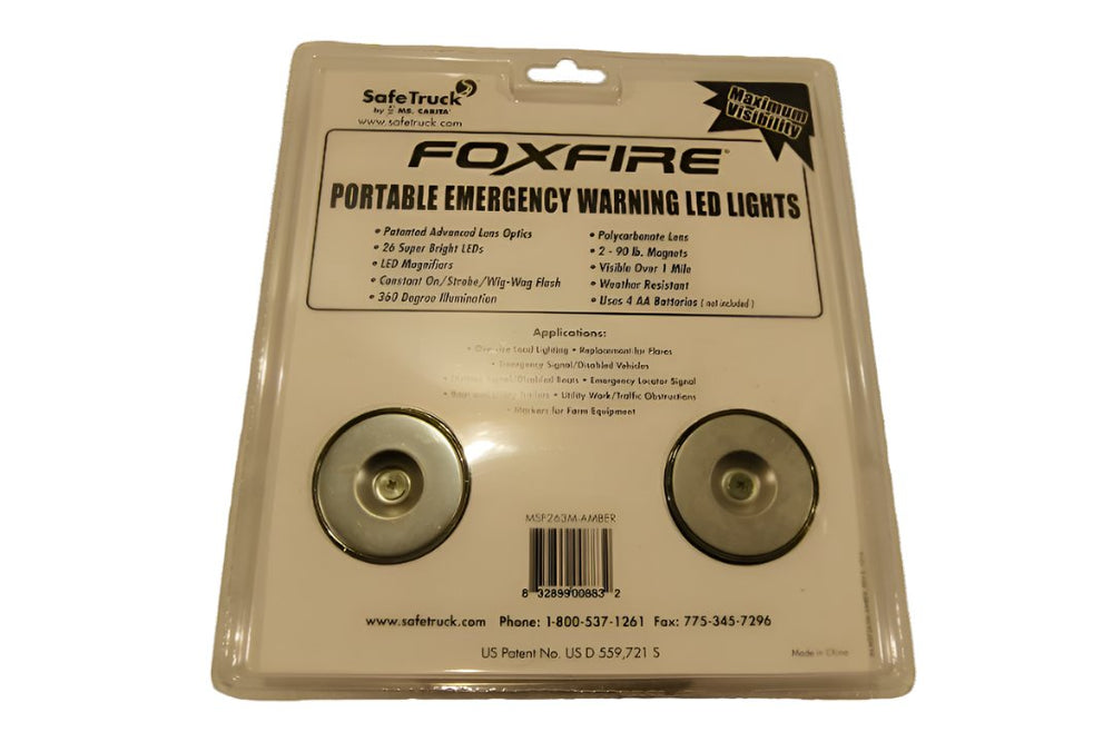 
                  
                    FoxFire Magnetic Lights Amber
                  
                