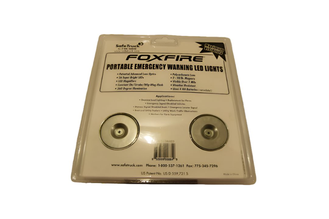 FoxFire Magnetic Lights Red Package
