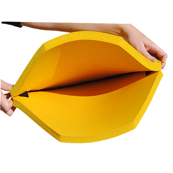 Safety Mirror Mitts Open