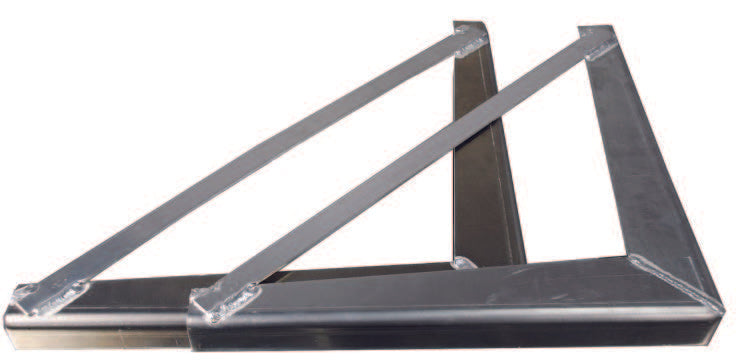Brackets to hold under body tool boxes