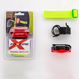 Red Personal LED Safety Light Contents