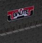 Brute logo on a textured black background
