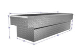 standard aluminum diamond tread plating for work trucks