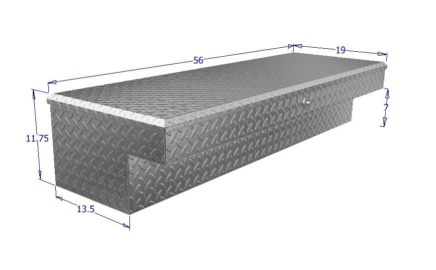 Contractor Low Profile LoSider Side Rail Box