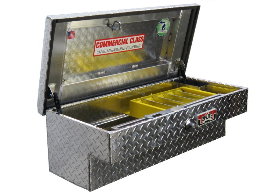 Silver losider tool box by Brute small toolbox Commercial class