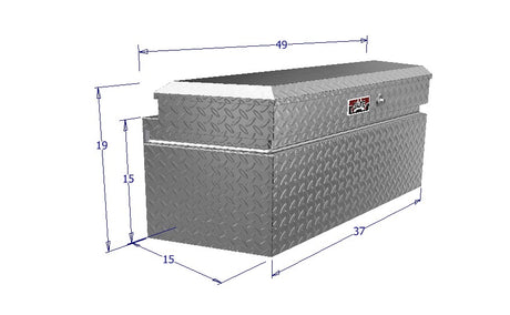 dimensions of trailer tongue trailer 49" wide Brute