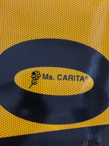 Close up of printed reflective decal or reflective metal sign