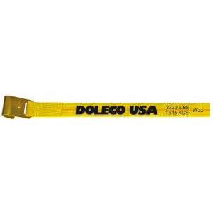 Winch Strap with Flat Hook