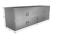 Drawing of 72" wide High Capacity Tool Box with a 2 large bottom drawers