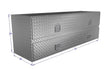 Drawing of 72" wide High Capacity Tool Box with a large bottom door
