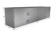 Drawing of 96" wide High Capacity Tool Box with a 2 large bottom drawers
