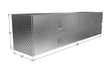 Drawing of 96" wide High Capacity Tool Box with a large bottom door