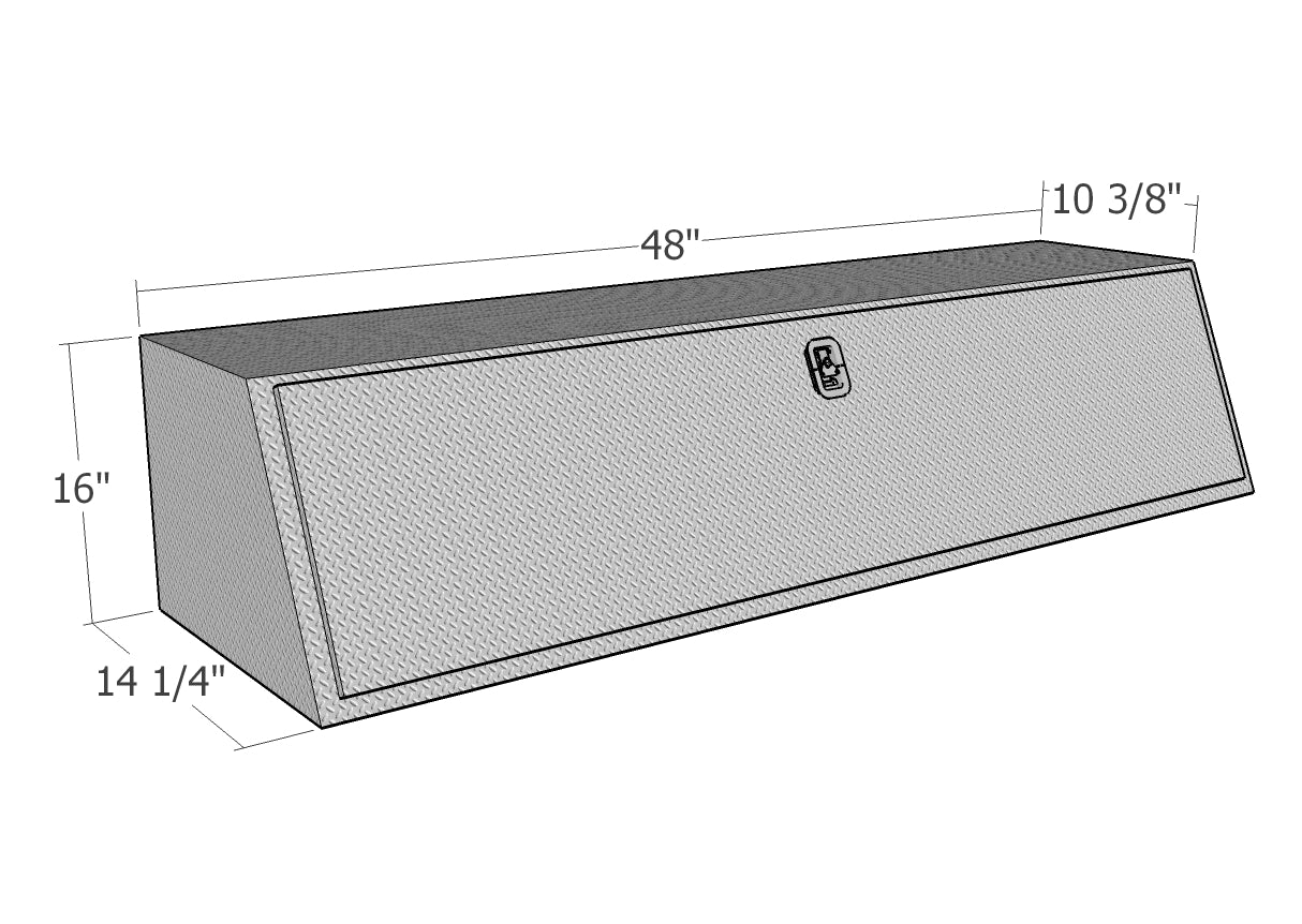 48" slanted Brute TopSider 