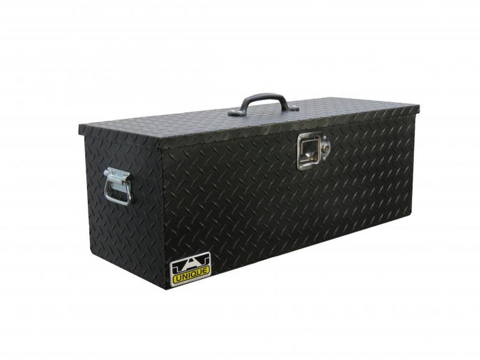black powder coated tool box by brute 32" wide