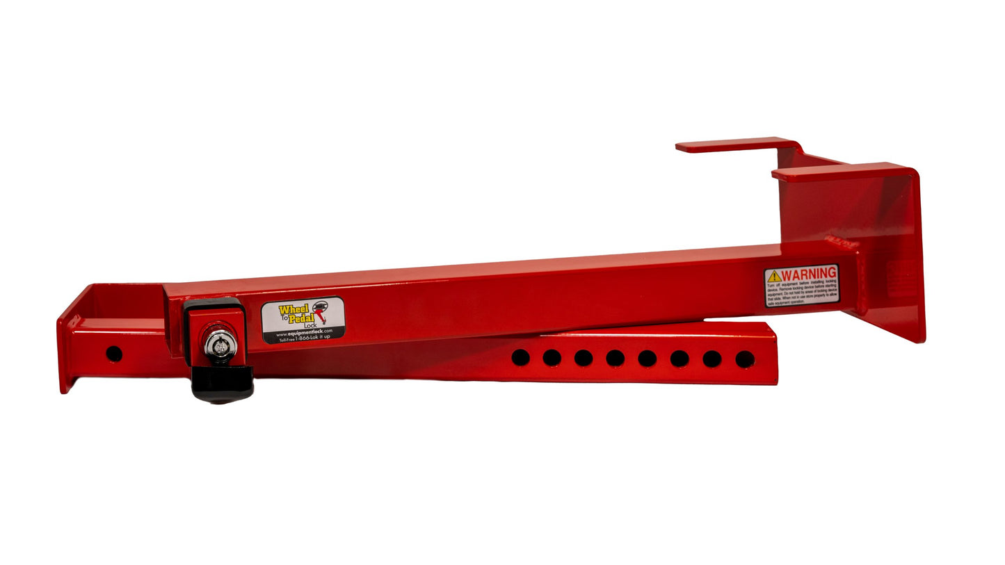 Wheel to Pedal Lock Keyed