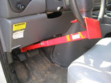 Wheel to Pedal Lock Keyed in use