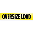 18X84 Reflective Aluminum Oversize Load Sign