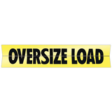 Reflective 18 X 84 Hinged Aluminum Oversize Load Sign