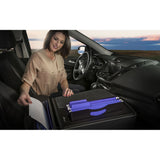 FileMaster Car Desk Black Woman Brown Hair