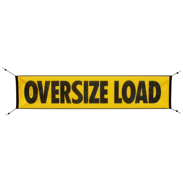 Mesh Oversize Load Banner with Bungee 18X84