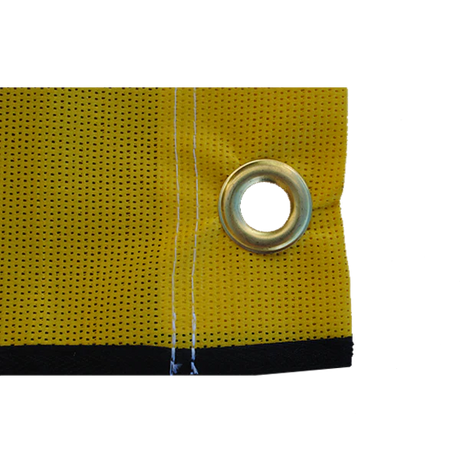 Mesh Banner Grommet Closeup