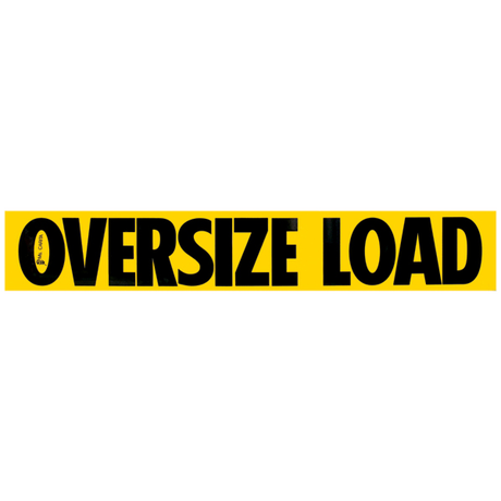 Aluminum Oversize Load Sign 12 X 60