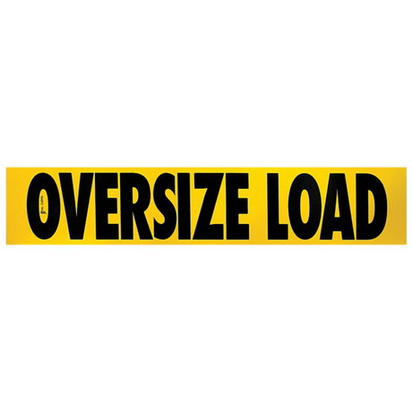 Aluminum Oversize Load Sign 12 X 60