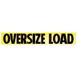 12X72 Reflective Aluminum Oversize Load Sign