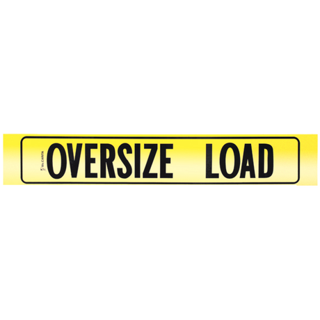 Reflective Aluminum Oversize Load with Border