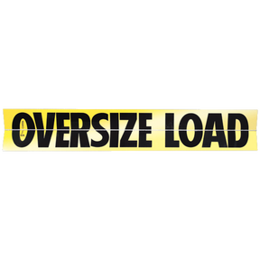 Reflective 12 X 72 Hinged Aluminum Oversize Load Sign