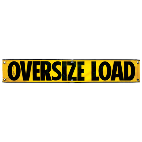 Mesh Oversize Load Banner 12X72