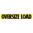Reflective Wood Oversize Load Sign 12X72