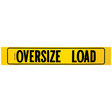 Wood Oversize Load Sign with Border