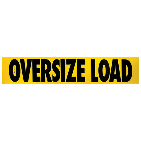 Wood Oversize Load Sign 12X60