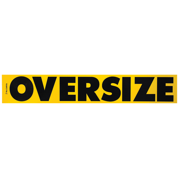 Wood Oversize Sign Made from Premium MDO Plywood - EZ Truck Store