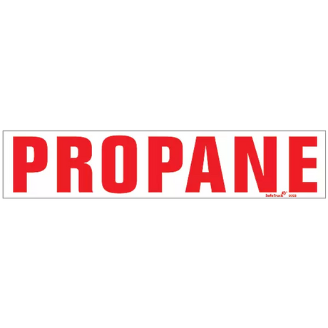 Propane Vinyl Decal Sticker D203