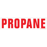 Propane Vinyl Decal Sticker D204