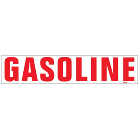 gasoline vinyl decal sticker D206